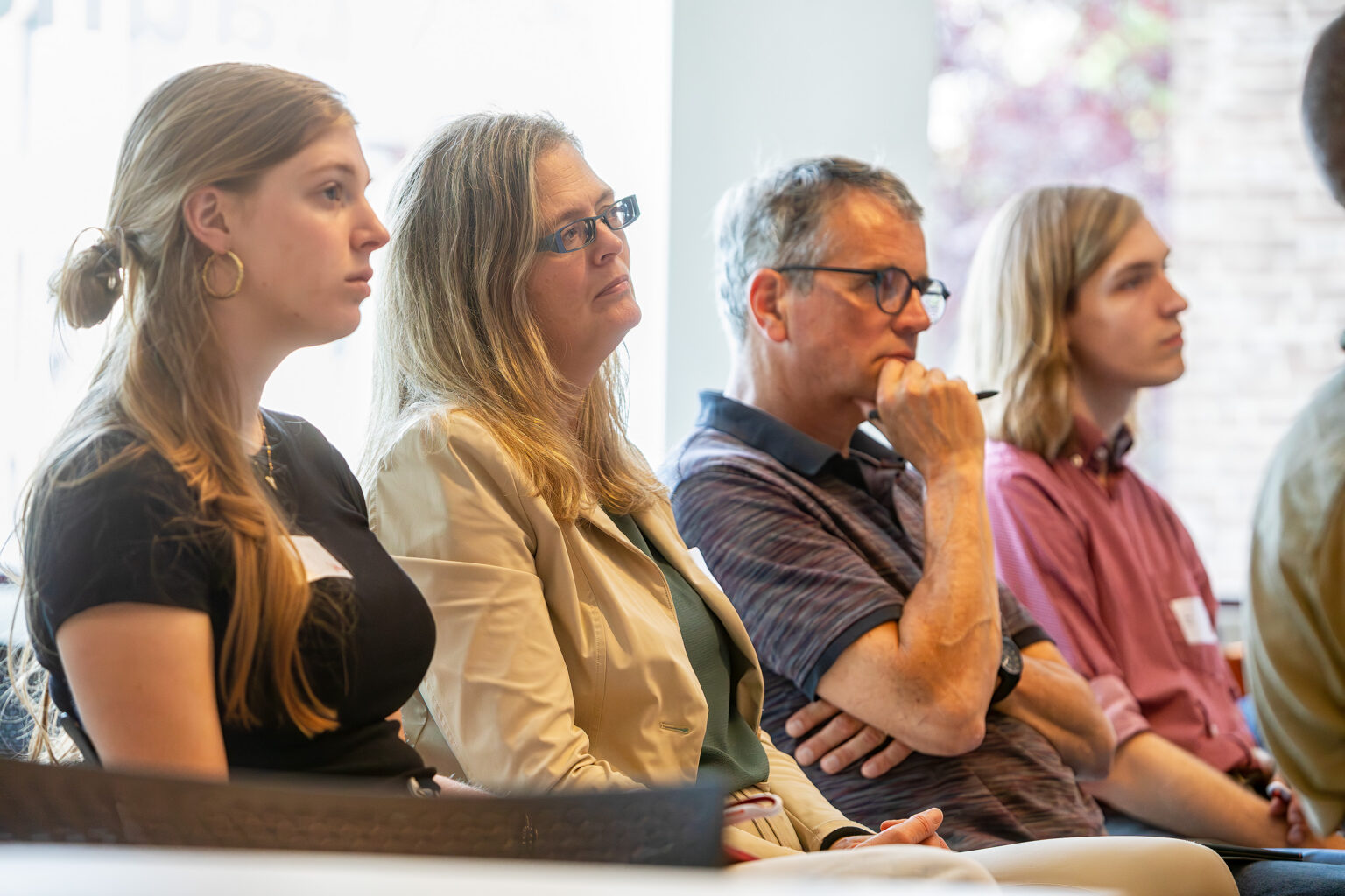 Audience at a Pitch to Win workshop at The Launch